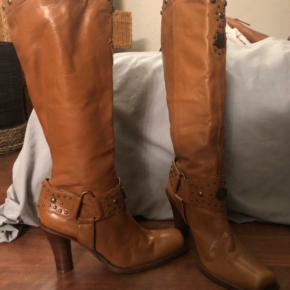 Antonio Melani Buffalo Nickel Harness Boot - Picture 7 of 10